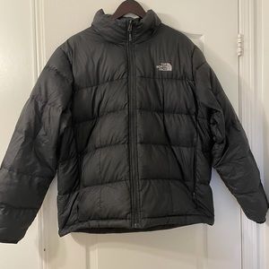North Face black puffer